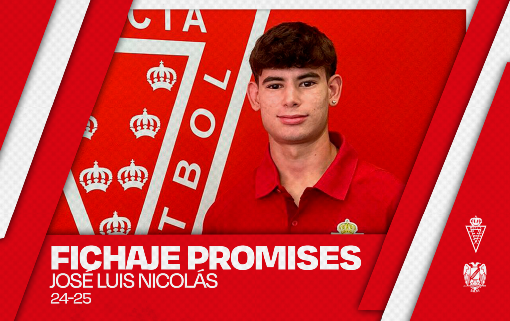 José Luis Nicolás “Nico”, nuevo fichaje para la portería del Juvenil Promises A de División de Honor