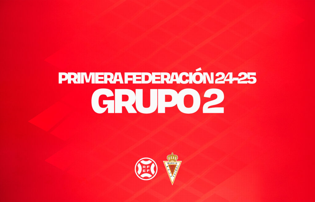 El Real Murcia queda encuadrado en el grupo II de Primera RFEF de cara a la temporada 2024/2025 ¡Consulta aquí todos nuestros rivales!