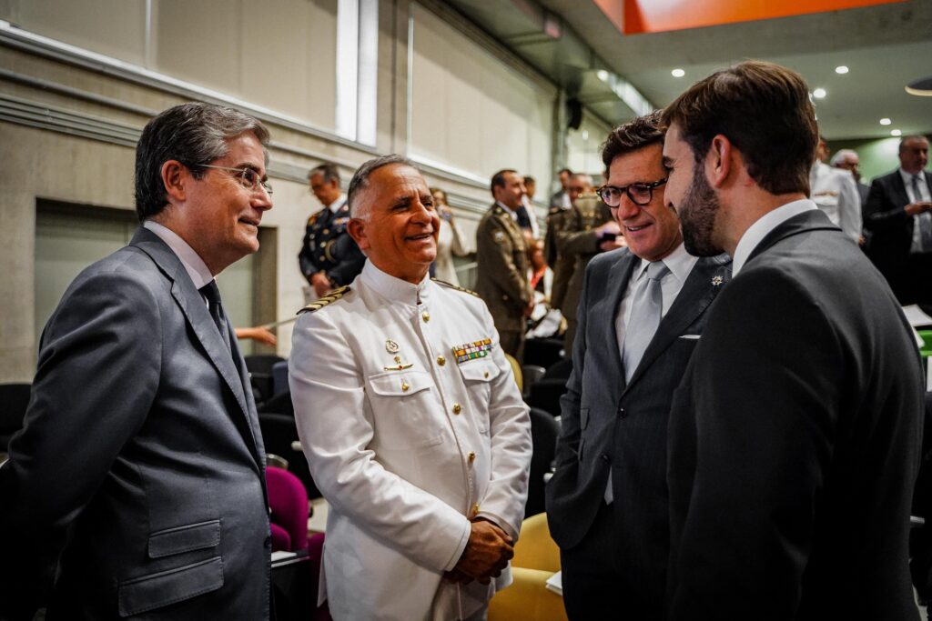 Juanjo Fernández, presente en la apertura del curso académico de la Universidad de Murcia