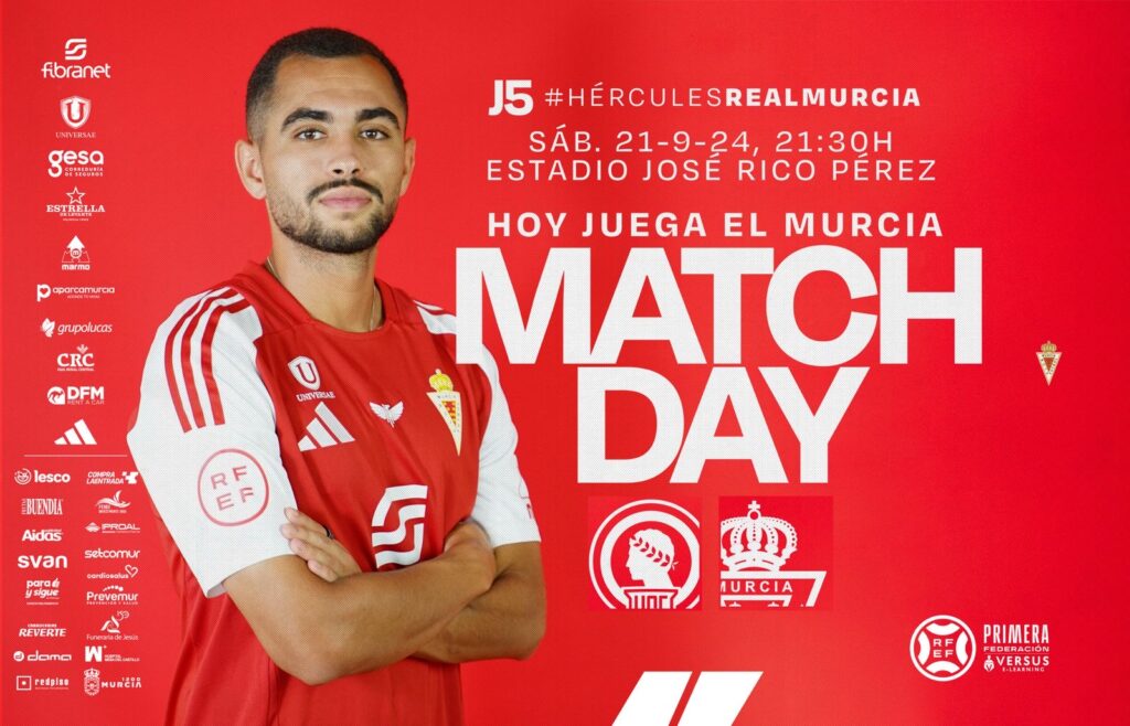 ¡Hoy juega el Murcia! Hércules C.F. vs Real Murcia C.F.