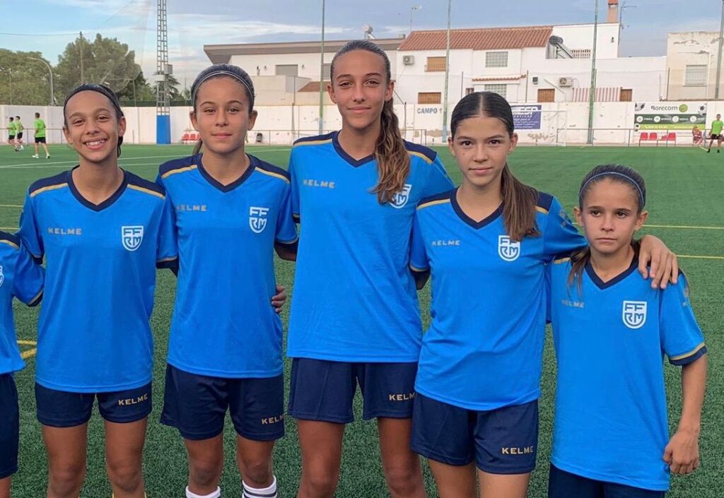 5 jugadoras del Real Murcia convocadas con la selección murciana femenina Sub-14