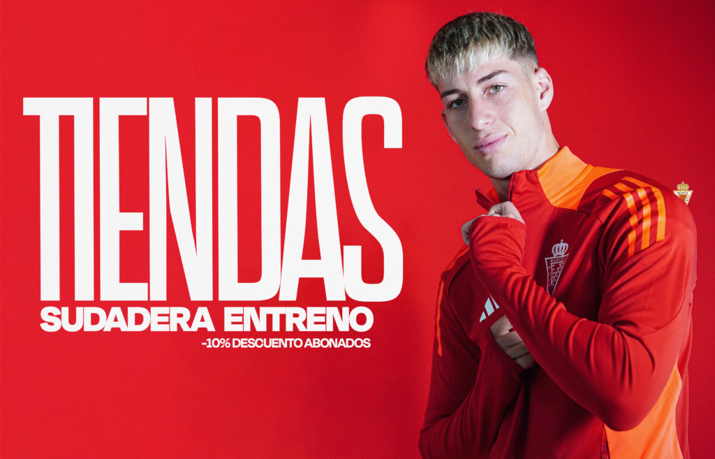 Hazte con nuestras sudaderas de entrenamiento y luce los colores del Real Murcia