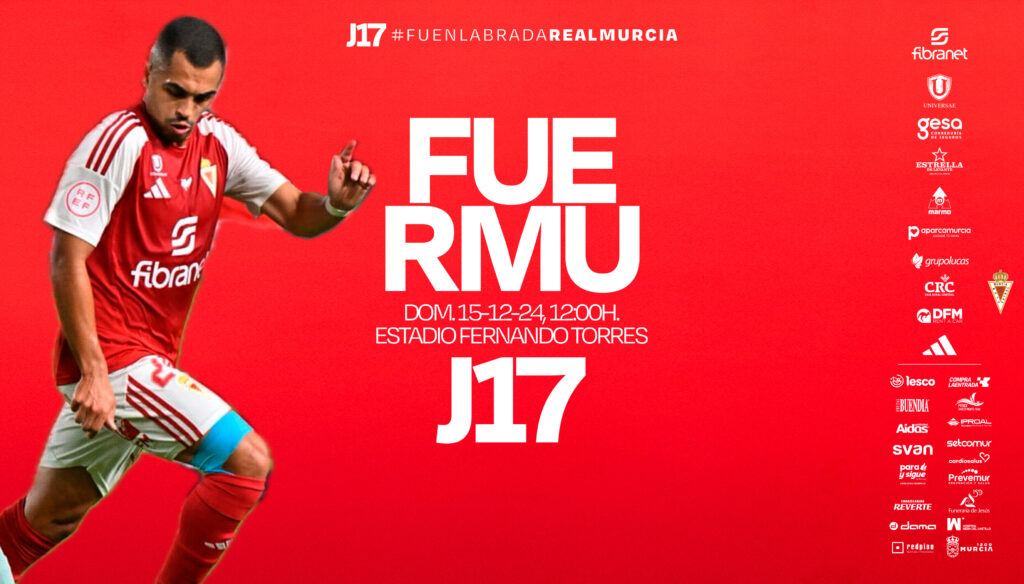 Confirmado el horario para el Fuenlabrada – Real Murcia de la Jornada 17