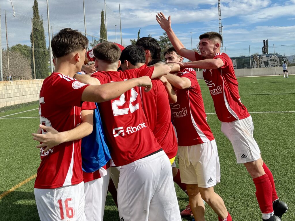 El Juvenil DH Real Murcia rescata un punto ante el Levante en el tramo final (1-1)