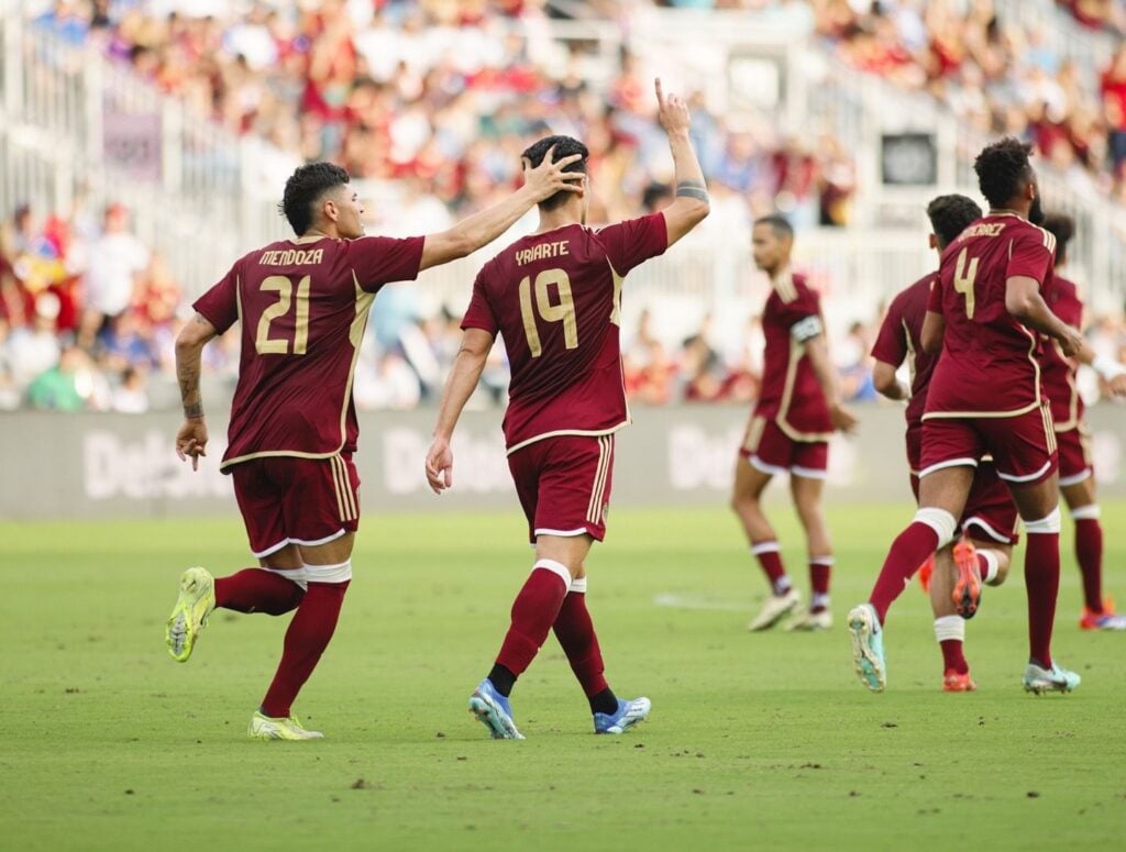 Jorge Yriarte debuta con la selección venezolana con un gol ante Estados Unidos